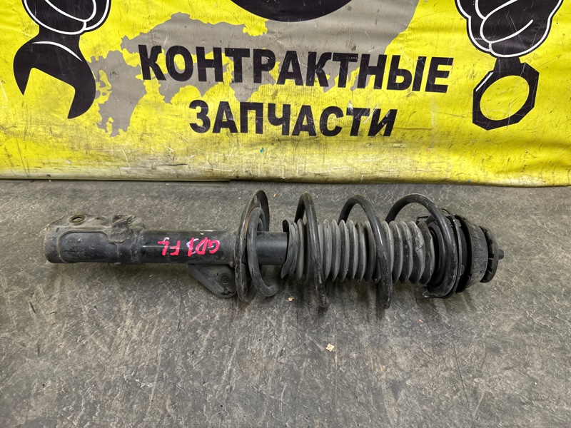 Стойка подвески Honda FIT GD1 L13A 06.2001 передняя левая (б/у)