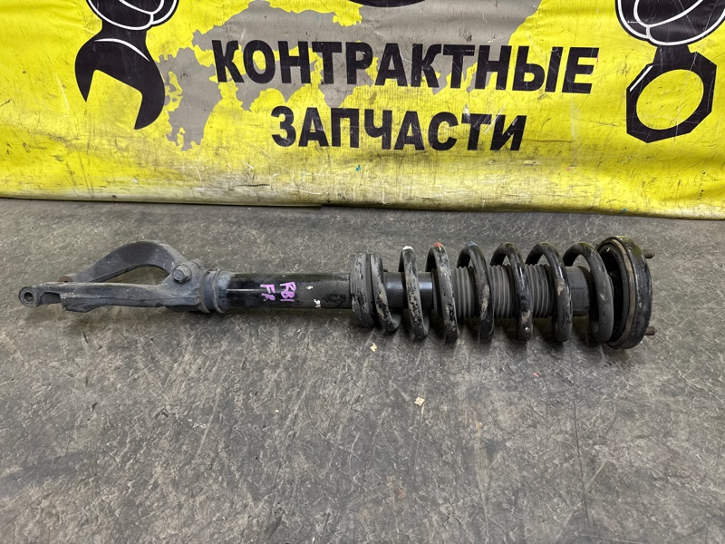 Стойка подвески Honda Odyssey RB1 K24A 10.2003 передняя правая (б/у)