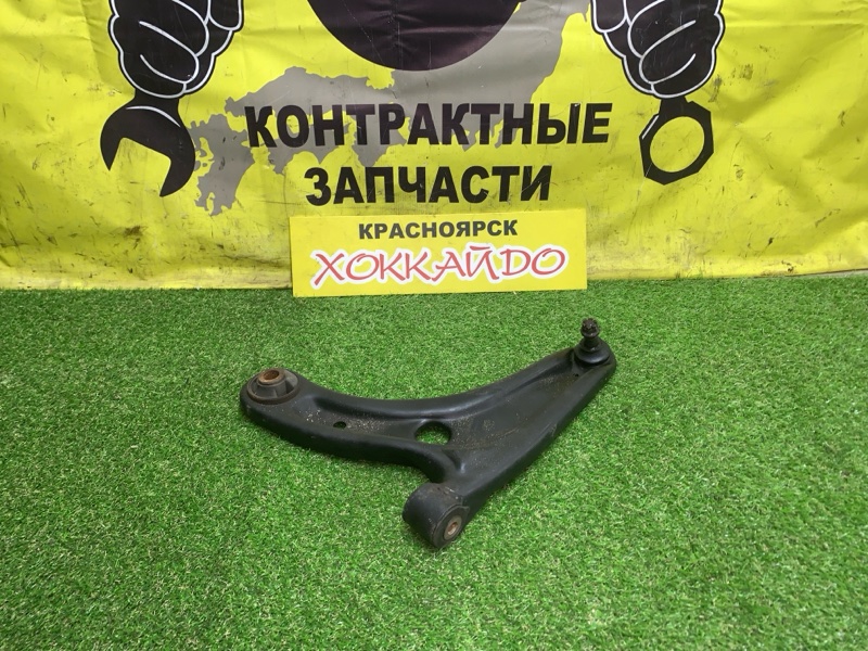 Рычаг подвески нижний Honda FIT GD1 L13A 06.2001 передний левый (б/у)