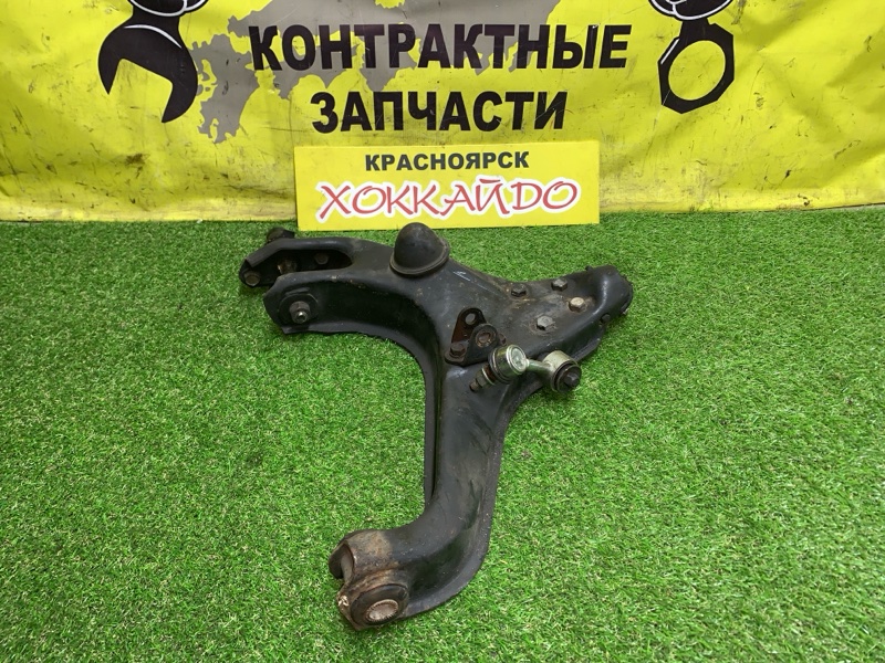 Рычаг подвески нижний Mitsubishi Pajero V45W 6G74 05.1997 передний левый (б/у)