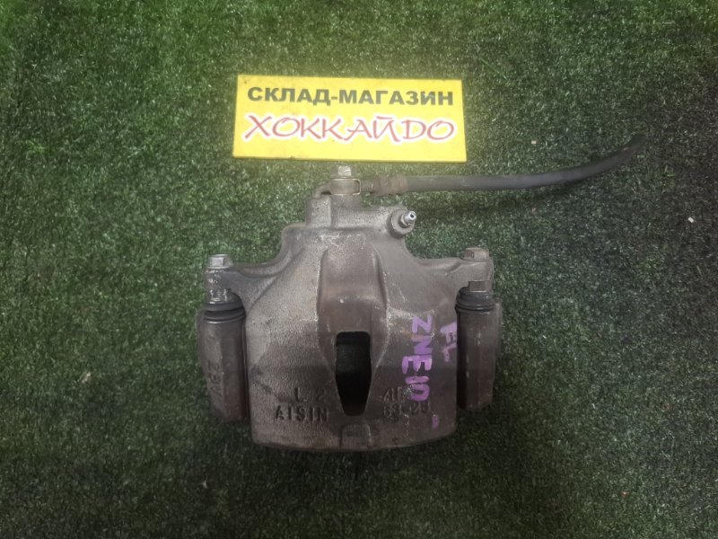 Суппорт Toyota Wish ZNE10G 1ZZ-FE 01.2003 передний левый (б/у)