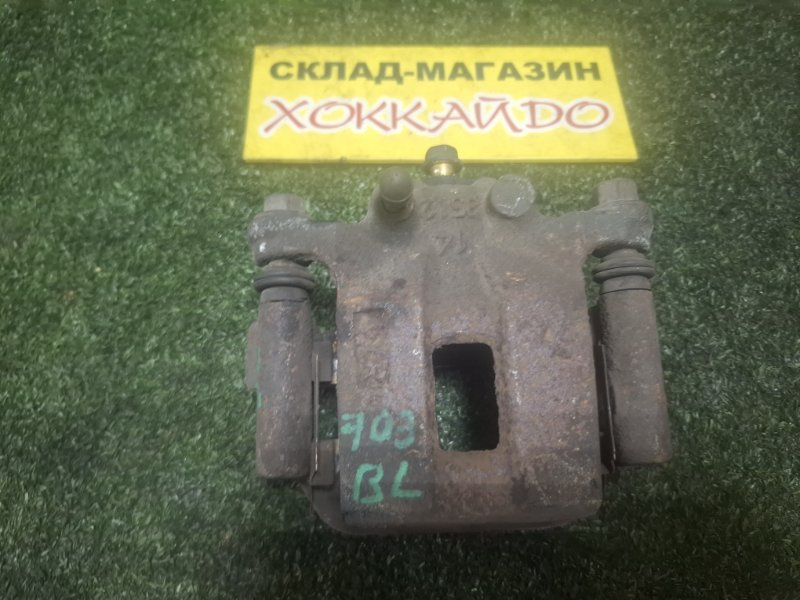 Суппорт Nissan X-Trail NT30 QR20DE 06.2003 задний левый (б/у)