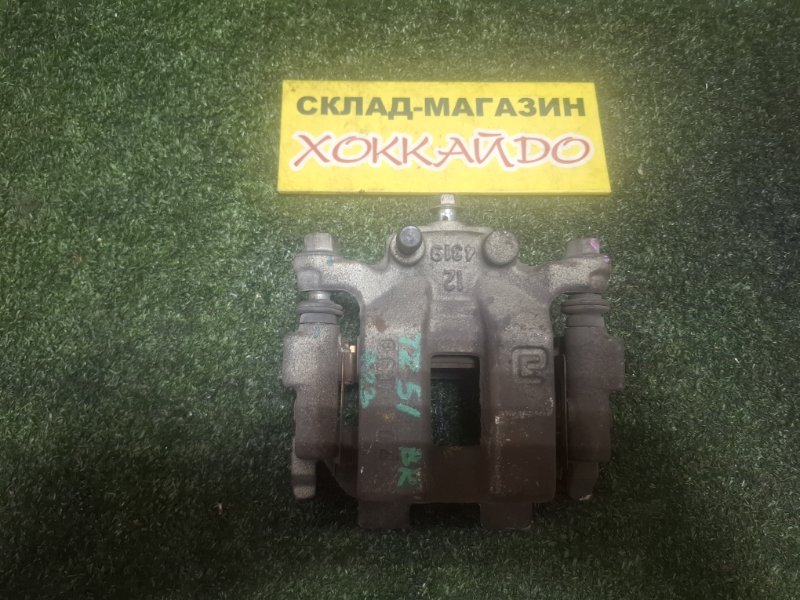 Суппорт Nissan Murano TZ51 QR25DE 09.2008 задний левый (б/у)