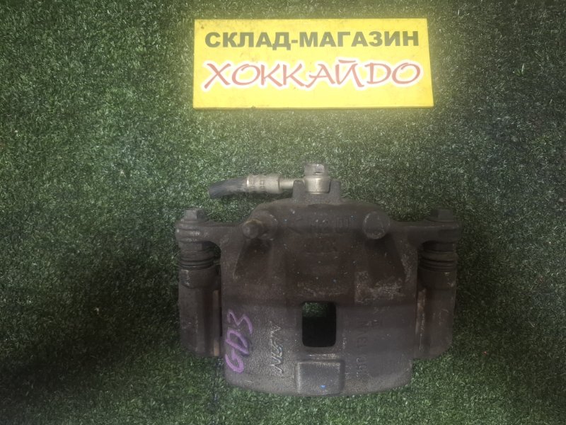Суппорт Honda Fit GD3 L15A 12.2005 передний правый (б/у)