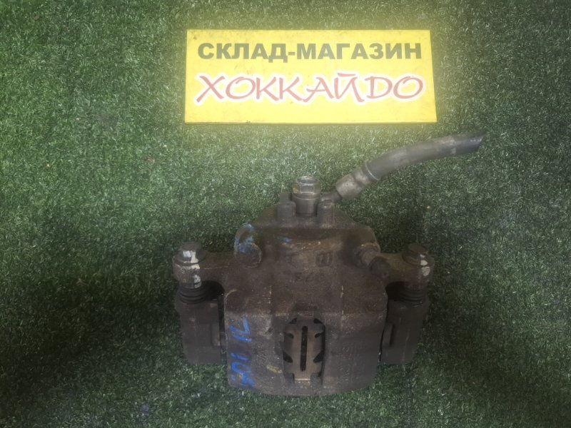 Суппорт Honda Fit GD1 L13A 06.2001 передний левый (б/у)