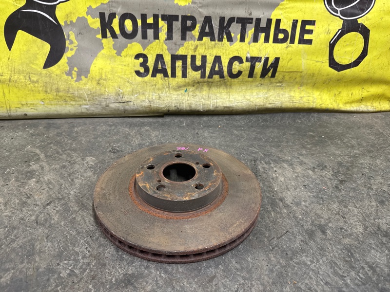 Диск тормозной Toyota Allion ZZT245 1ZZ-FE 12.2001 передний (б/у)