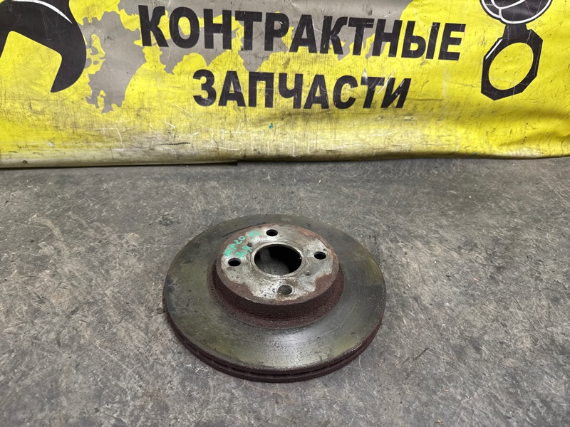 Диск тормозной Toyota Funcargo NCP20 2NZ-FE 08.1999 передний (б/у)