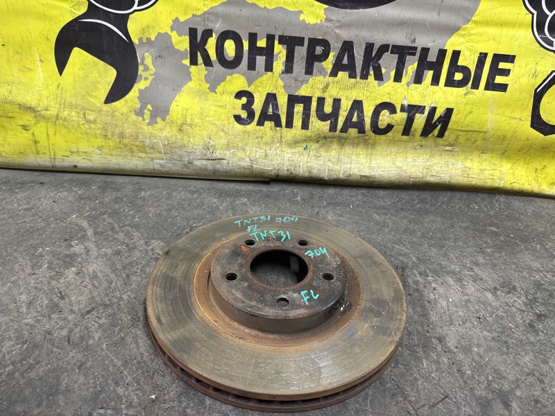 Диск тормозной Nissan X-Trail TNT31 QR25DE 08.2007 передний (б/у)