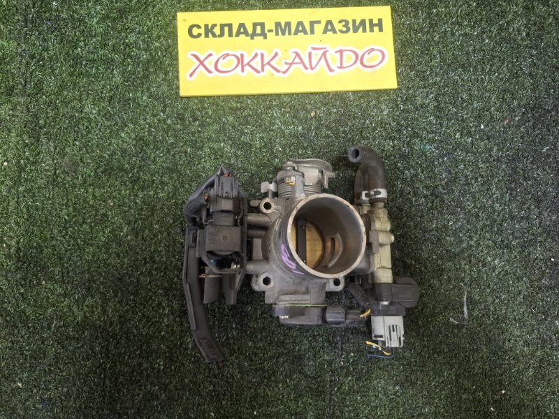 Заслонка дроcсельная Honda Fit GD1 L13A 06.2001 (б/у)