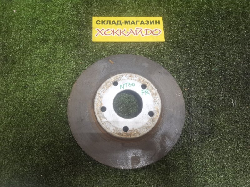 Диск тормозной Nissan X-Trail NT30 QR20DE 06.2003 передний правый (б/у)
