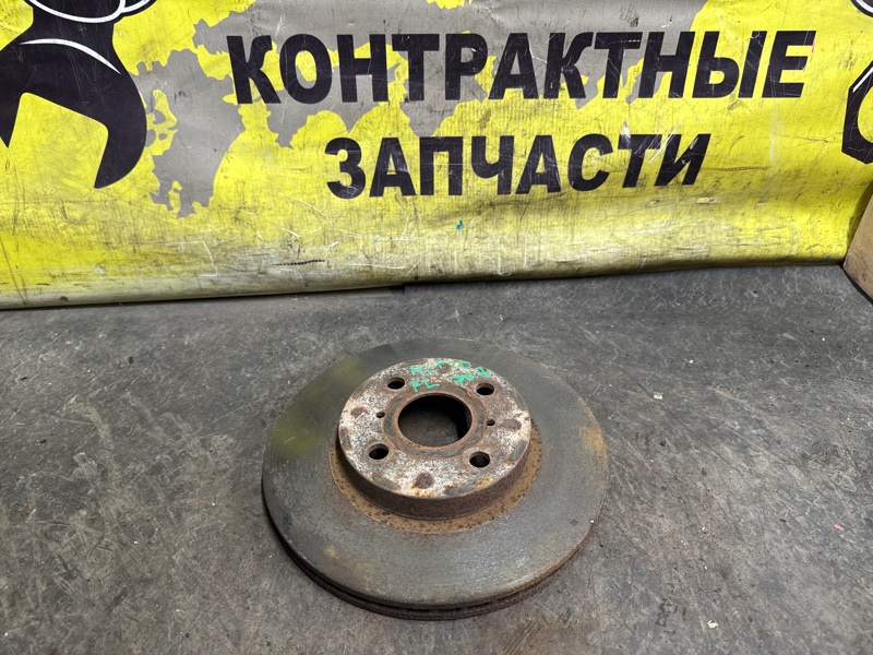 Диск тормозной Toyota Funcargo NCP20 2NZ-FE 08.1999 передний (б/у)