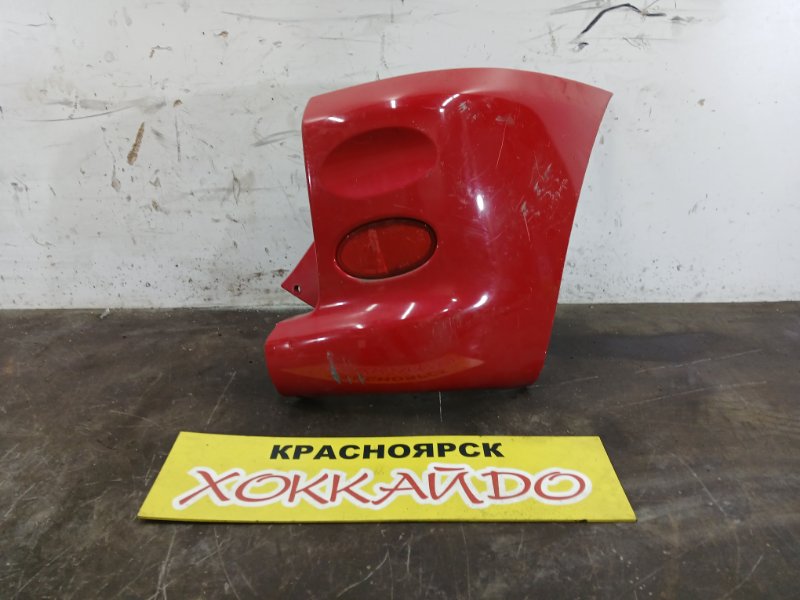 Бампер Toyota Funcargo NCP20 2NZ-FE 08.1999 задний правый (б/у)