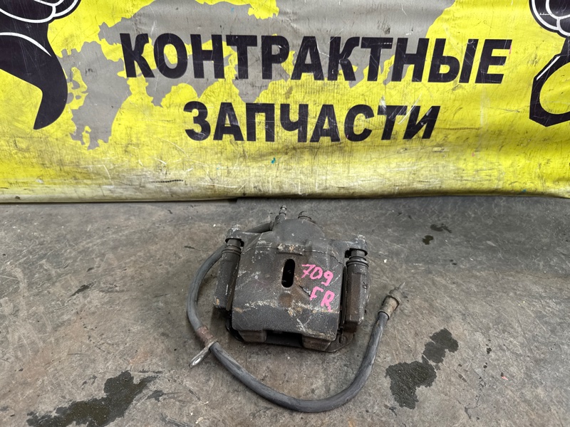Суппорт Toyota Funcargo NCP20 2NZ-FE 08.1999 передний правый (б/у)