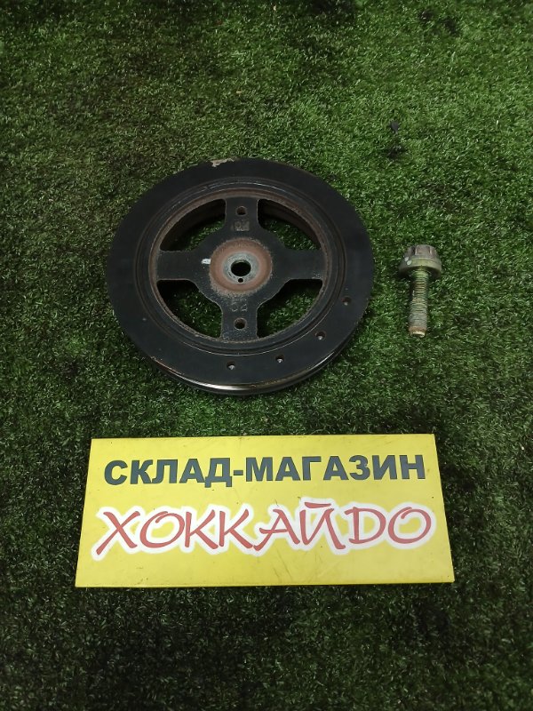Шкив коленвала Toyota Platz NCP12 1NZ-FE 08.1999 (б/у)