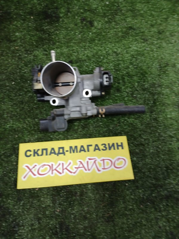 Заслонка дроcсельная Toyota Platz NCP12 1NZ-FE 08.1999 (б/у)