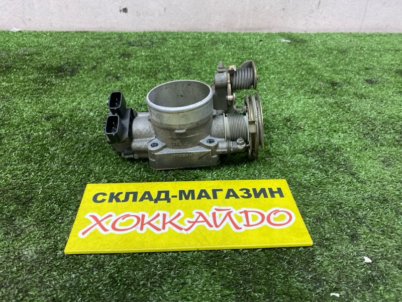 Заслонка дроcсельная Nissan Bluebird HU14 SR20DE 09.1998 (б/у)