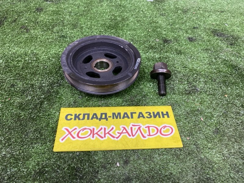 Шкив коленвала Nissan Bluebird HU14 SR20DE 09.1998 (б/у)
