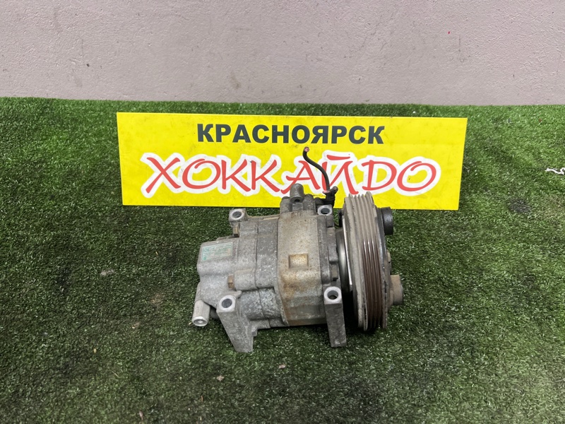 Компрессор кондиционера Honda Logo GA3 D13B 10.1996 (б/у)