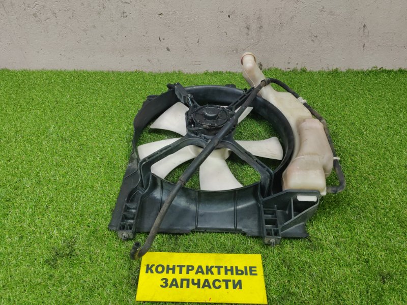 Вентилятор радиатора двигателя Honda Edix BE1 D17A 06.2001 правый (б/у)