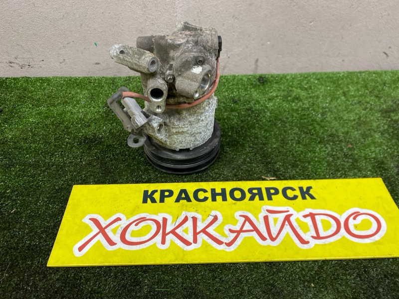 Компрессор кондиционера Toyota Probox NCP51V 1NZ-FE 07.2002 (б/у)