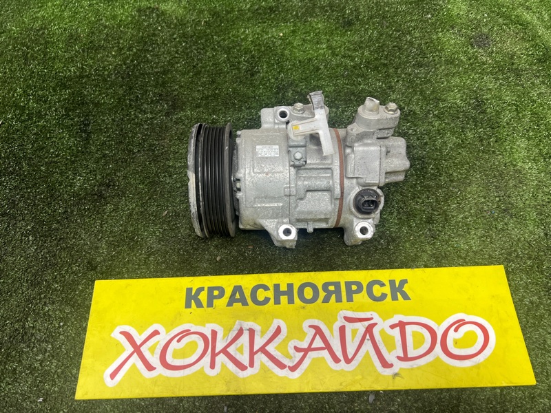 Компрессор кондиционера Toyota Wish ZNE10G 1ZZ-FE 09.2005 (б/у)