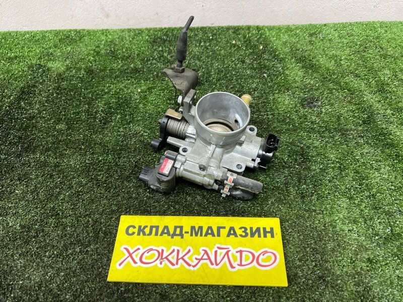 Заслонка дроcсельная Toyota Wish ZNE10G 1ZZ-FE 01.2003 (б/у)