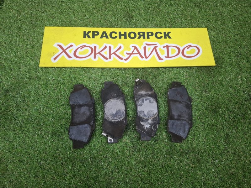 Колодки тормозные Honda Accord Wagon CH9 H23A 09.1997 передние (б/у) Колодки тормозные Honda Accord Wagon CH9 H23A 09.1997 передние (б/у)