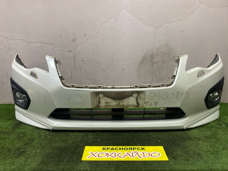 Бампер Subaru Impreza GP6 FB20A 11.2011 передний (б/у) Бампер Subaru Impreza GP6 FB20A 11.2011 передний (б/у)