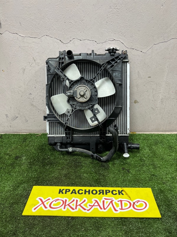 Радиатор двигателя Mazda Demio DW3W B3E 12.1999 (б/у)