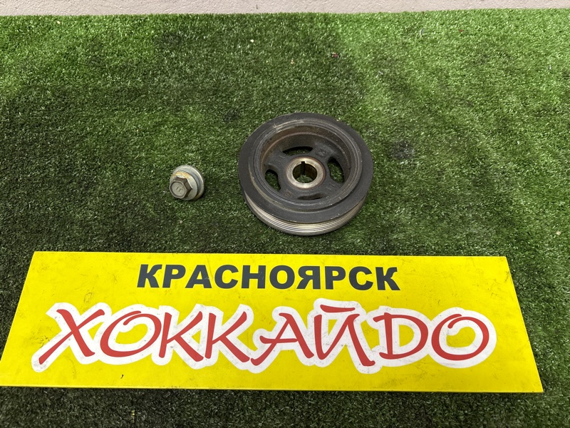 Шкив коленвала Toyota Wish ZNE10G 1ZZ-FE 01.2003 (б/у)