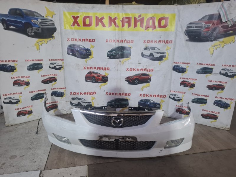 Бампер Mazda Familia S-Wagon BJ5W ZL-VE 10.2000 передний (б/у)