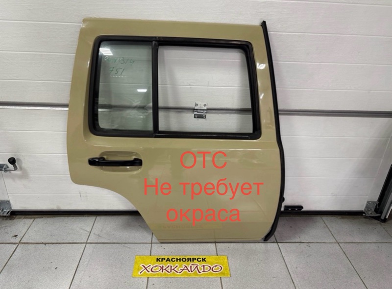 Дверь боковая Nissan Rasheen RHNB14 SR18DE 12.1994 задняя правая (б/у)