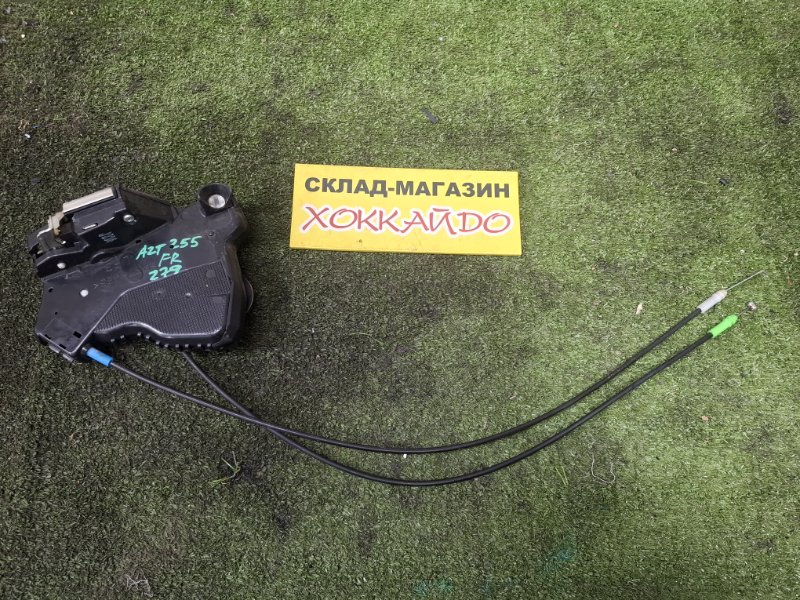 Замок дверной Toyota Avensis AZT255 1AZ-FSE 07.2006 передний правый (б/у)