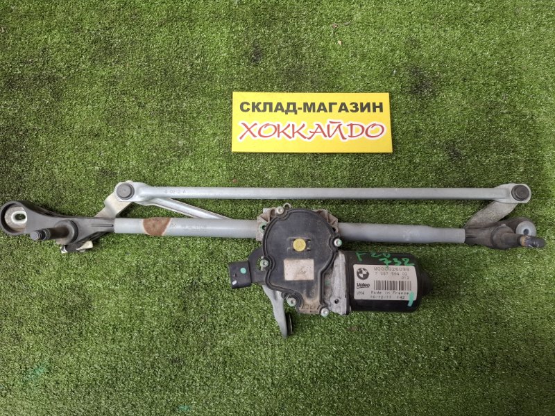 Привод дворников BMW 1-SERIES F20 N13B16A 10.2011 передний (б/у)