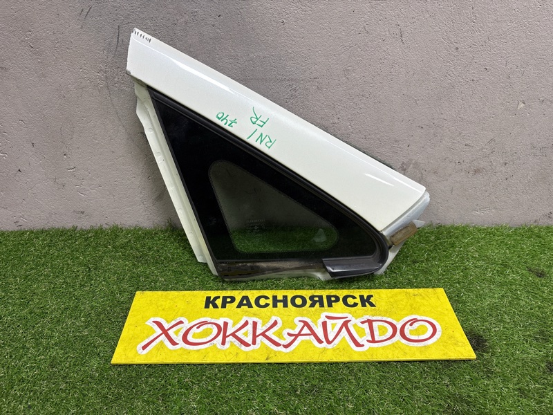 Стекло боковое Honda Stream RN1 D17A 10.2000 переднее правое (б/у)