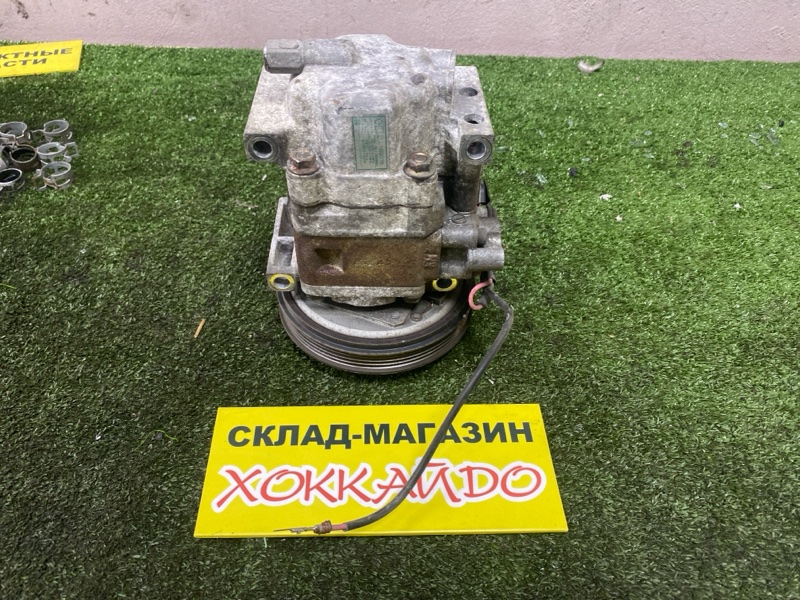 Компрессор кондиционера Honda Logo GA3 D13B 10.1996 (б/у)