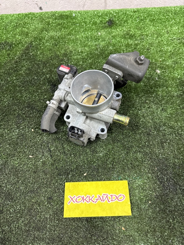 Заслонка дроcсельная Toyota Wish ZNE10G 1ZZ-FE 01.2003 (б/у)