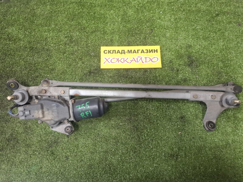 Привод дворников Honda Stepwgn RF1 B20B 05.1999 передний (б/у)