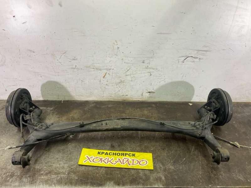 Балка поперечная Toyota Corolla Fielder NZE141G 1NZ-FE 10.2006 задняя (б/у)