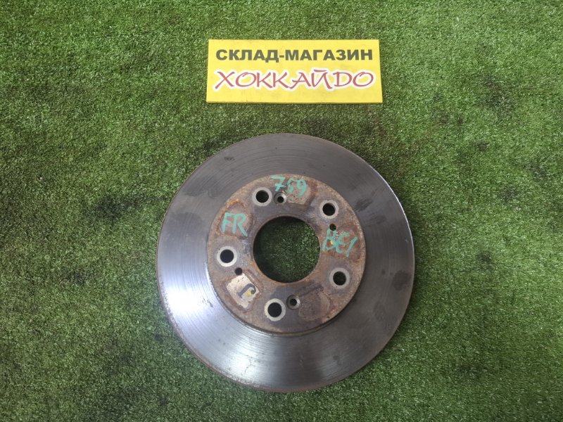 Диск тормозной Honda Edix BE1 D17A 07.2004 передний (б/у)