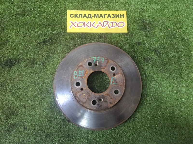 Диск тормозной Honda Edix BE1 D17A 07.2004 передний (б/у)