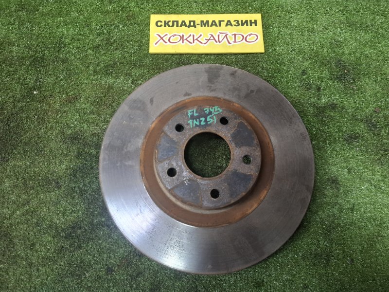 Диск тормозной Nissan Murano TNZ51 QR25DE 09.2008 передний (б/у)