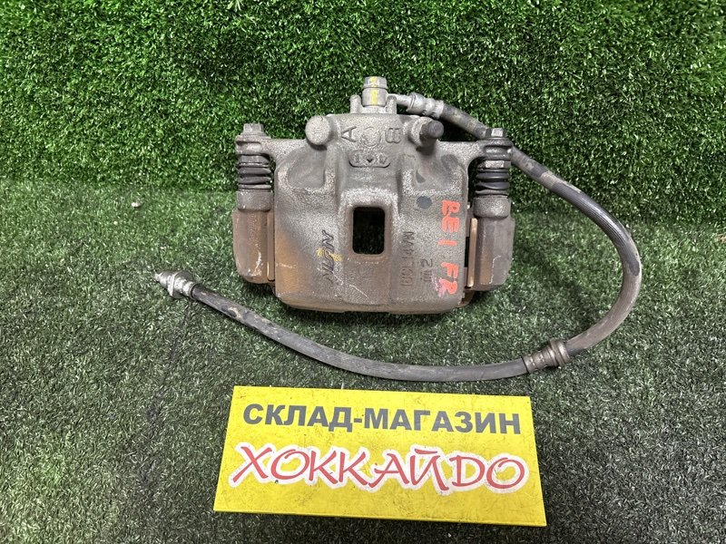 Суппорт Honda Edix BE1 D17A 07.2004 передний правый (б/у)