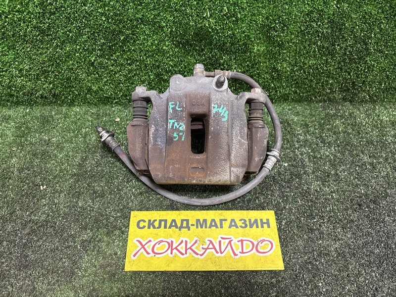 Суппорт Nissan Murano TNZ51 QR25DE 09.2008 передний левый (б/у)