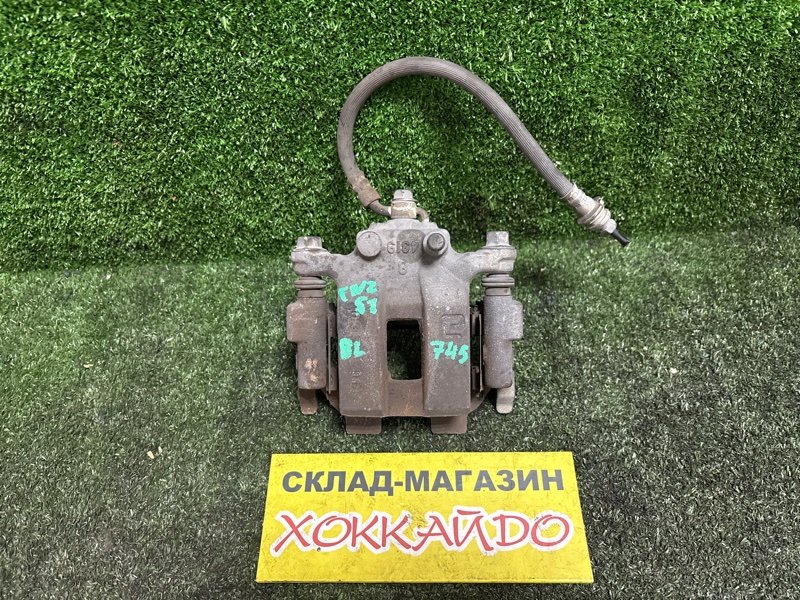 Суппорт Nissan Murano TNZ51 QR25DE 09.2008 задний левый (б/у)