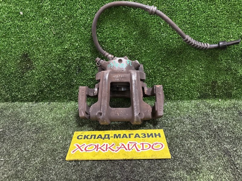 Суппорт BMW 1-SERIES F20 N13B16A 10.2011 передний левый (б/у)