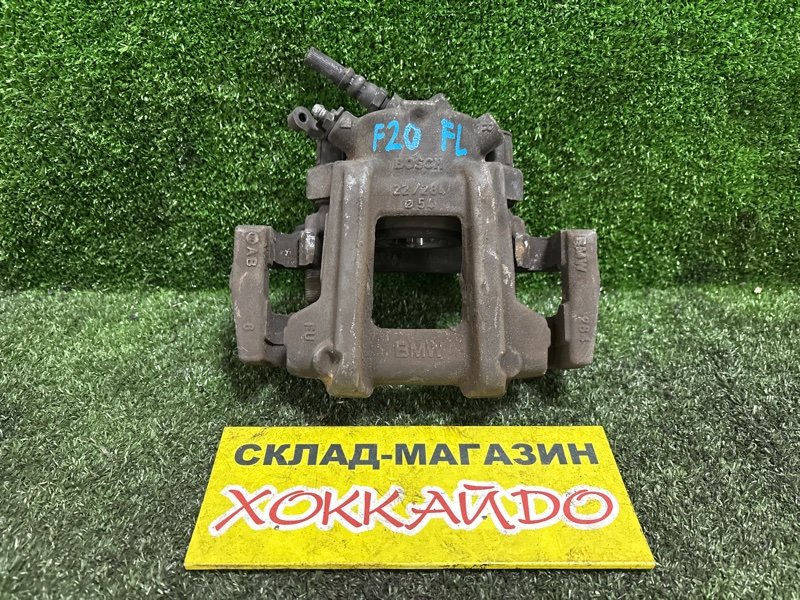 Суппорт BMW 1-SERIES F20 N13B16A 10.2011 передний левый (б/у)