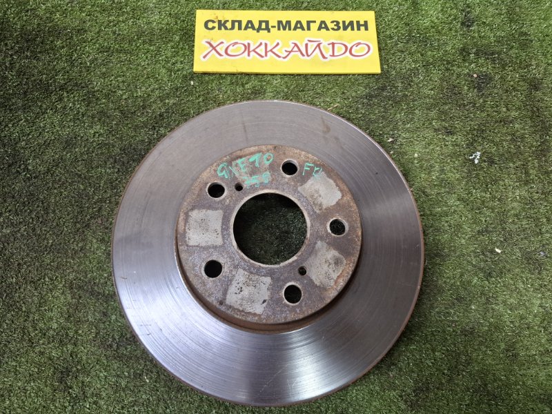 Диск тормозной Toyota Altezza GXE10 1G-FE 10.1998 передний (б/у)