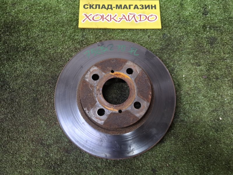 Диск тормозной Toyota Raum EXZ10 5E-FE 08.1999 передний (б/у)