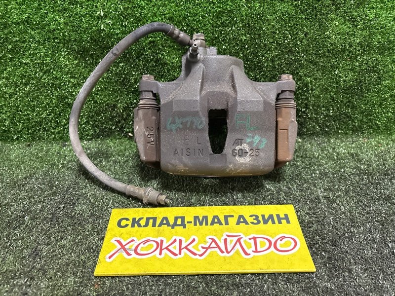 Суппорт Toyota Mark II GX110 1G-FE 10.2002 передний левый (б/у)